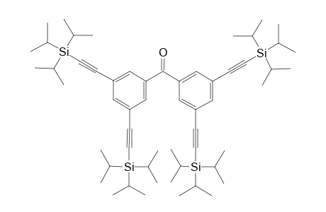 3,3',5,5'-TETRAKIS-(TRIISOPROPYLSILANYLETHYNYL)-BENZOPHENONE