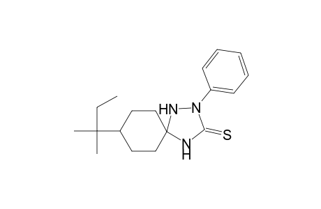 8-(1,1-Dimethyl-propyl)-2-phenyl-1,2,4-triaza-spiro[4.5]decane-3-thione