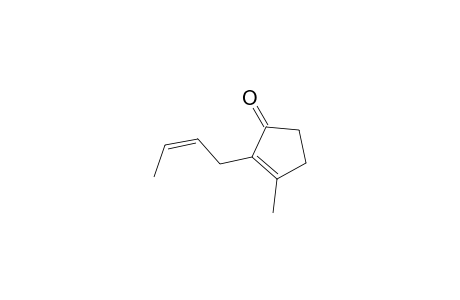 2-Cyclopenten-1-one, 2-(2-butenyl)-3-methyl-, (Z)-