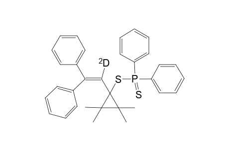 diphenylphosphinodithioic acid 1-(2,2-Diphenyl-2-deuteriovinyl)-2,2,3,3-tetramethylcyclopropyl ester