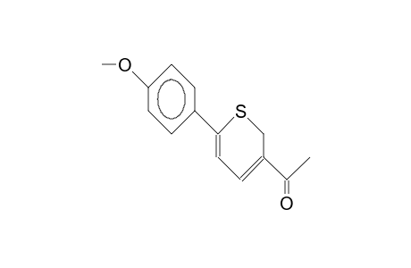 3-ACETO-6-(4-METHOXYPHENYL)-2H-THIOPYRANE