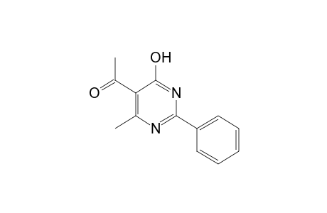 4-hydroxy-6-methyl-2-phenyl-5-pyrimidinyl methyl ketone