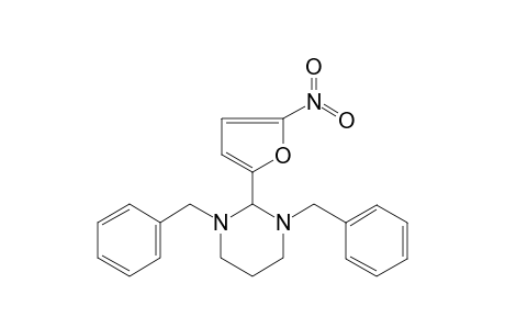 1,3-Dibenzyl-2-(5-nitro-furan-2-yl)-hexahydro-pyrimidine