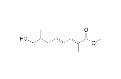 (2E,4E)-2,7-Dimethyl-8-hydroxyoctadienoic acid methyl ester