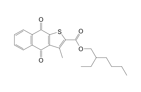 2-Ethylhexyl 3-Methyl-4,9-dioxo-4,9-dihydronaphtho[2,3-b]thiophene-2-carboxylate