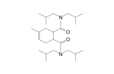 4-Methylcyclohex-4-ene-1,2-dicarboxamide, N,N'-bis(diisobutyl)-