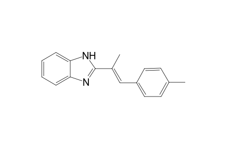 2-[(E)-1-(4-methylphenyl)prop-1-en-2-yl]-1H-benzimidazole