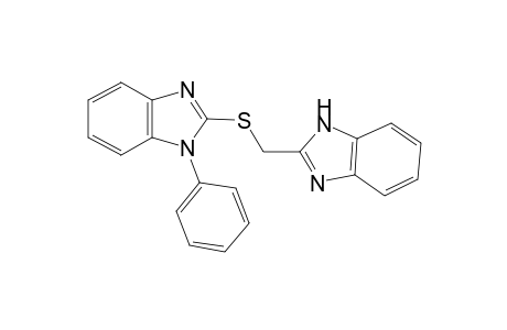 2-[(1H-Benzimidazol-2-ylmethyl)sulfanyl]-1-phenyl-1H-benzimidazole