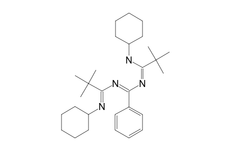 2,6-DI-TERT.-BUTYL-1,7-DICYCLOHEXYL-4-PHENYL-1,3,5,7-TETRAAZAHEPTA-1,3,5-TRIENE