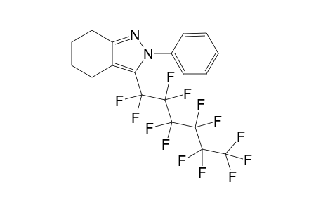3-PERFLUOROHEXYL-4,5,6,7-TETRAHYDRO-2-PHENYL-2H-INDAZOLE