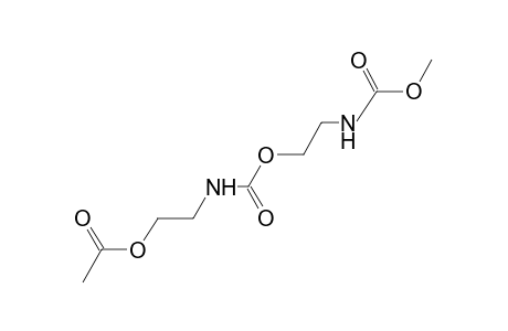 (2-HYDROXYETHYL)CARBAMIC ACID, BIMOLECULAR ESTER, METHYL ESTER, ACETATE (ESTER)