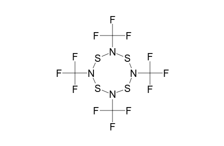 1,3,5,7,2,4,6,8-Tetrathiatetrazocine, 2,4,6,8-tetrakis(trifluoromethyl)-