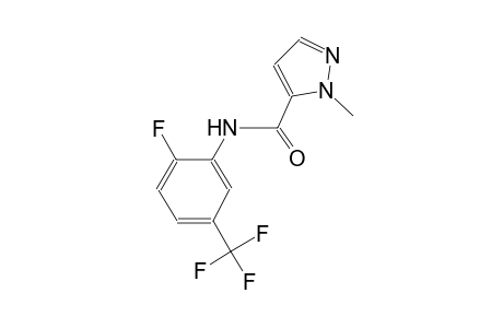 N-[2-fluoro-5-(trifluoromethyl)phenyl]-1-methyl-1H-pyrazole-5-carboxamide