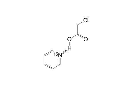 (CHLOROACETIC-ACID-PYRIDINE-(15)-N)-COMPLEX