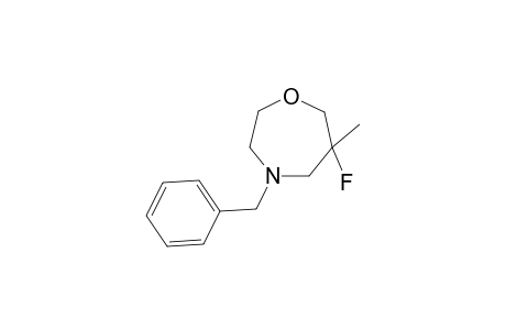4-Benzyl-6-fluoro-6-methyl-1,4-oxazepane