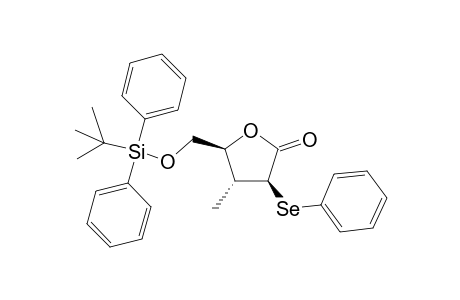 (3S,4R,5S)-5-Tert-butyldiphenylsilyloxymethyl-4-methyl-3-phenylselenyl-1,4-butyrolactone