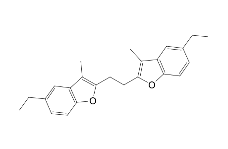 2,2'-ethylenebis[5-ethyl-3-methylbenzofuran]