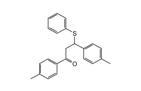 4'-methyl-3-(phenylthio)-3-p-tolylpropiophenone