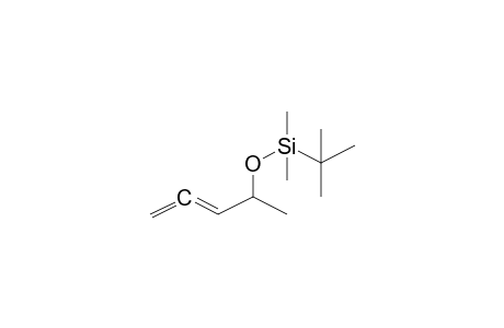 tert-Butyl(dimethyl)[(1-methyl-2,3-butadienyl)oxy]silane