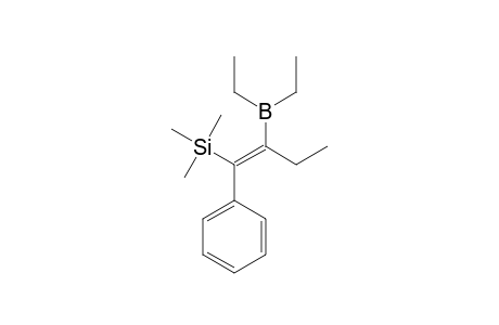 [(E)-2-diethylboranyl-1-phenylbut-1-enyl]-trimethylsilane