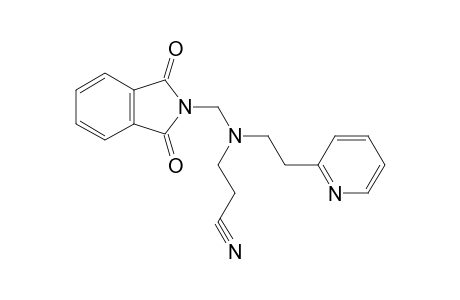 N-{{(2-cyanoethyl)[2-(2-pyridyl)ethyl]amino}methyl}phthalimide