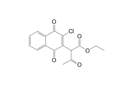 2-(3-Chloro-1,4-diketo-2-naphthyl)-3-keto-butyric acid ethyl ester