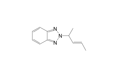 (E)-2-(Pent-3-en-2-yl)-2H-benzo[d][1,2,3]triazole