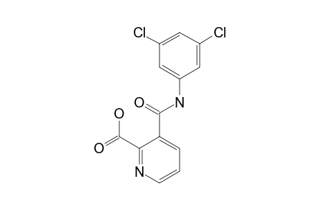 3-[(3,5-dichlorophenyl)carbamoyl]picolinic acid
