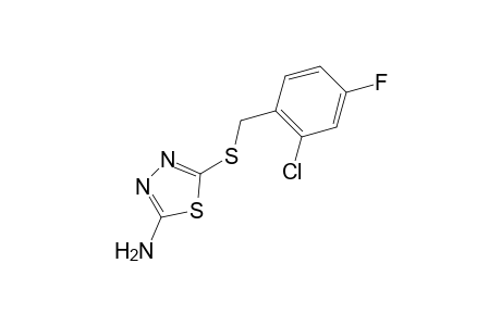 1,3,4-Thiadiazol-2-amine, 5-[[(2-chloro-4-fluorophenyl)methyl]thio]-