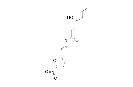 4-Hydroxy-N'-(5-nitrofurfurylidene)heptanohydrazide