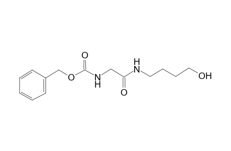 Benzyl 2-[(4-hydroxybutyl)amino]-2-oxoethylcarbamate