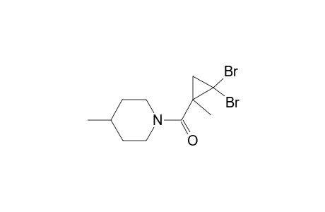 1-[(2,2-dibromo-1-methylcyclopropyl)carbonyl]-4-methylpiperidine