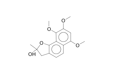 6,8,9-Trimethoxy-2-methyl-2,3-dihydronaphtho[1,2-b]furan-2-ol