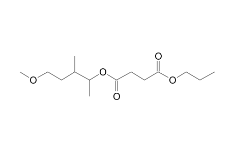 Succinic acid, 5-methoxy-3-methylpent-2-yl propyl ester