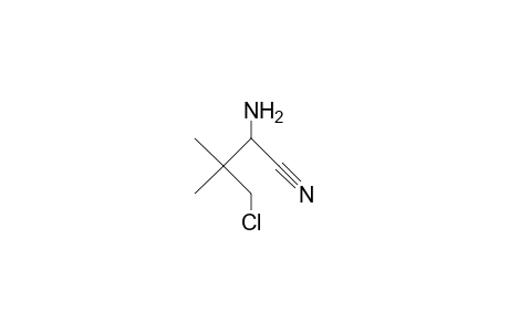 2-amino-4-chloro-3,3-dimethyl-butyronitrile