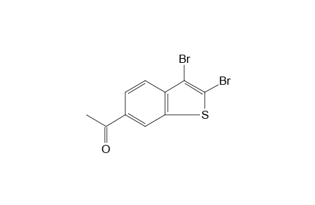 2,3-dibromobenzo[b]thien-6-yl methyl ketone
