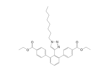 4-{2,6-Di-(4-Ethoxycarbonylphenyl)phenyl}-1-n-octyl-1H-1,2,3-triazole