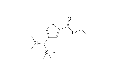 Ethyl 4-(bis(trimethylsilyl)methyl)thiophene-2-carboxylate