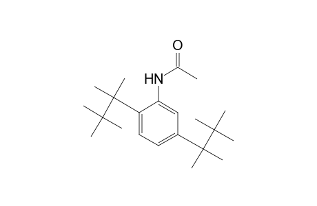 Acetamide, N-[2,5-bis(1,1,2,2-tetramethylpropyl)phenyl]-