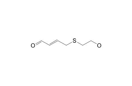 (E)-4-(2-Hydroxyethylthio)but-2-enal