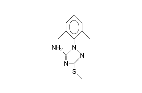 5-Amino-3-methylthio-1-(2,6-xylyl)-1,2,4-triazole