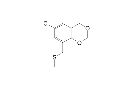 6-chloro-8-[(methylthio)methyl]-1,3-benzodioxan
