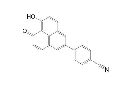 4-(9-Hydroxy-1-oxo-1H-phenalen-5-yl)benzonitrile