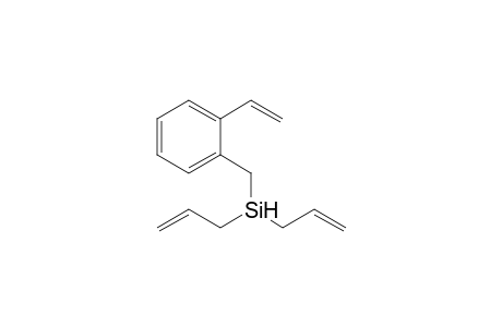 ORTHO-VINYLBENZYLDIALLYLSILANE