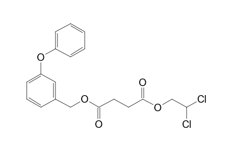 Succinic acid, 2,2-dichloroethyl 3-phenoxybenzyl ester