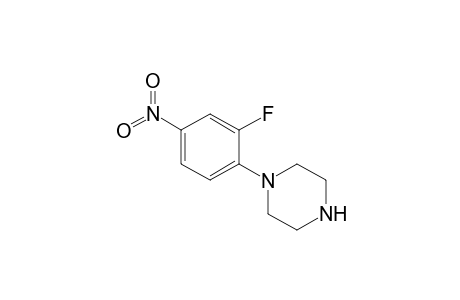 1-(2-Fluoro-4-nitrophenyl)piperazine