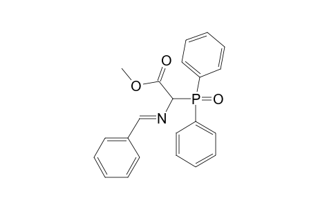 METHYL-N-BENZYLIDENE-ALPHA-(DIPHENYLPHOSPHINOYL)-GLYCINATE