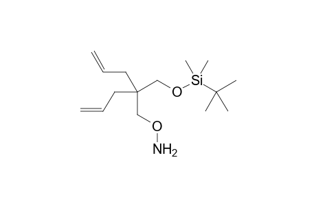 O-{2-Allyl-2-[(tert-butyldimethylsilyloxy)methyl]pent-4-en-1-yl}hydroxylamine