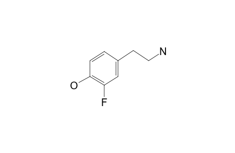 Benzeneethanamine, 3-fluoro-4-hydroxy-