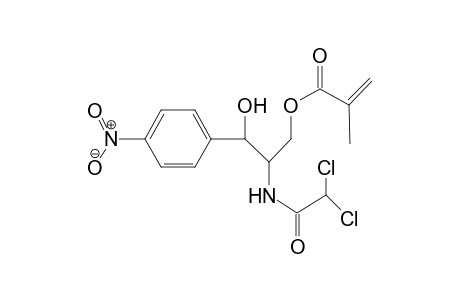 Methacrylic acid, 2-dichloroacetylamino-3-hydroxy-3-(4-nitrophenyl)propyl ester